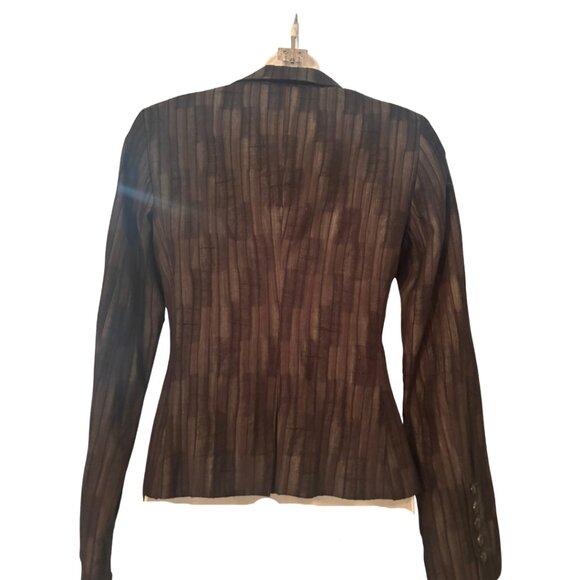 Pink Tartan Black Blazer - Picture 2 of 3